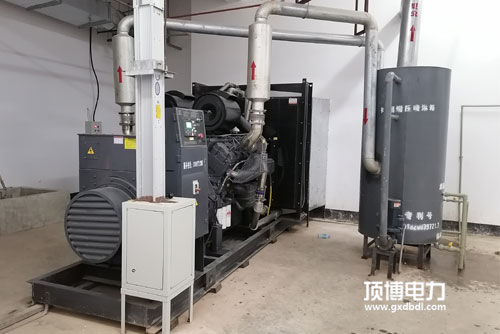 嘉和城塞納左岸三期350KW/400KW上柴柴油發(fā)電機組